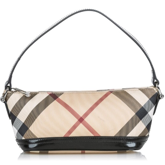 Burberry Handbags - Authentic Burberry Super Nova Check Pochette Shoulder Bag Handbag